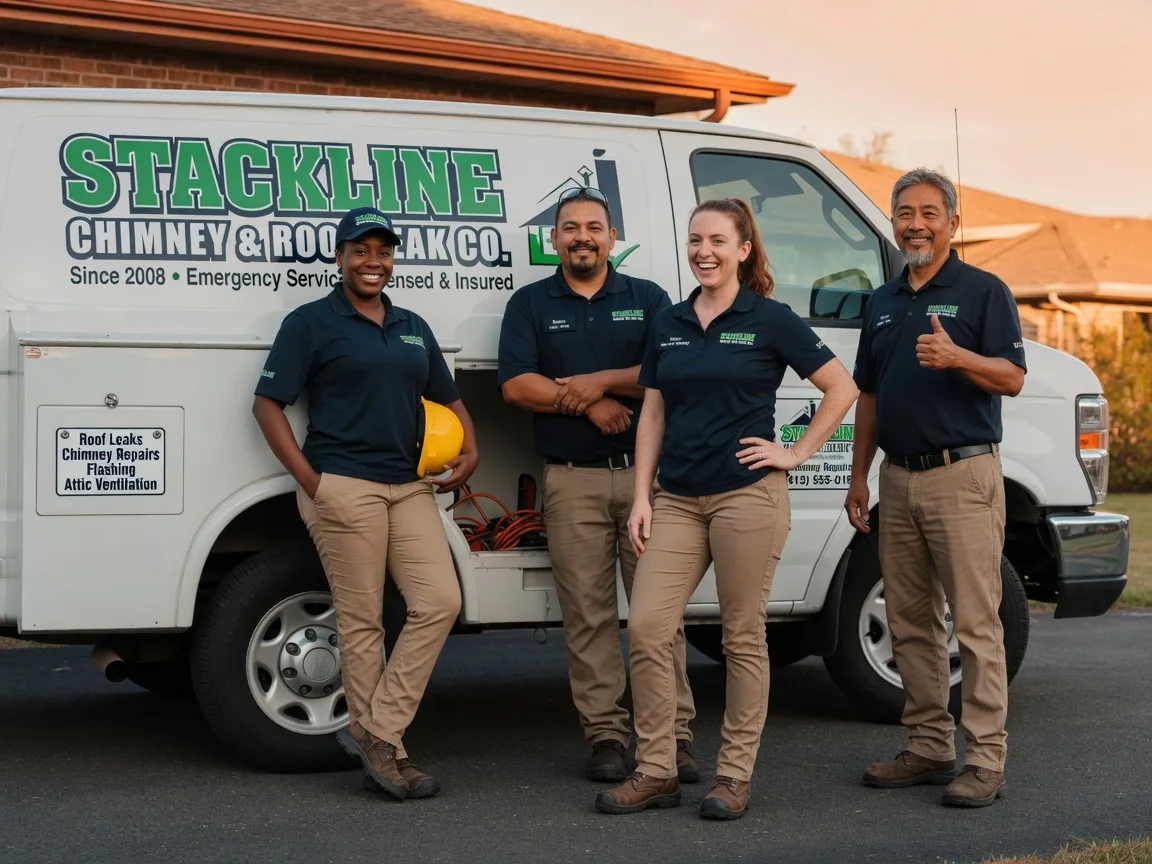 Chimney flashing repair company in Palestine, WV